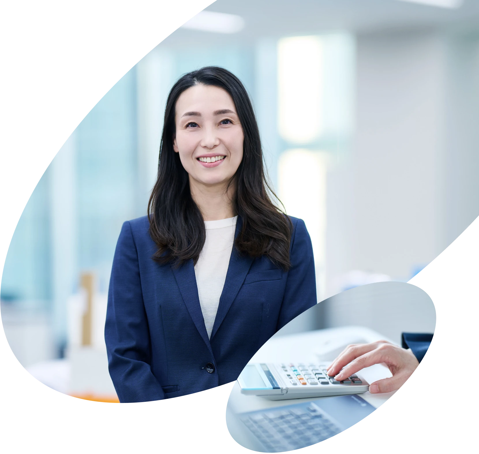 画像：経理部 係長 2006年中途入社　J.I.