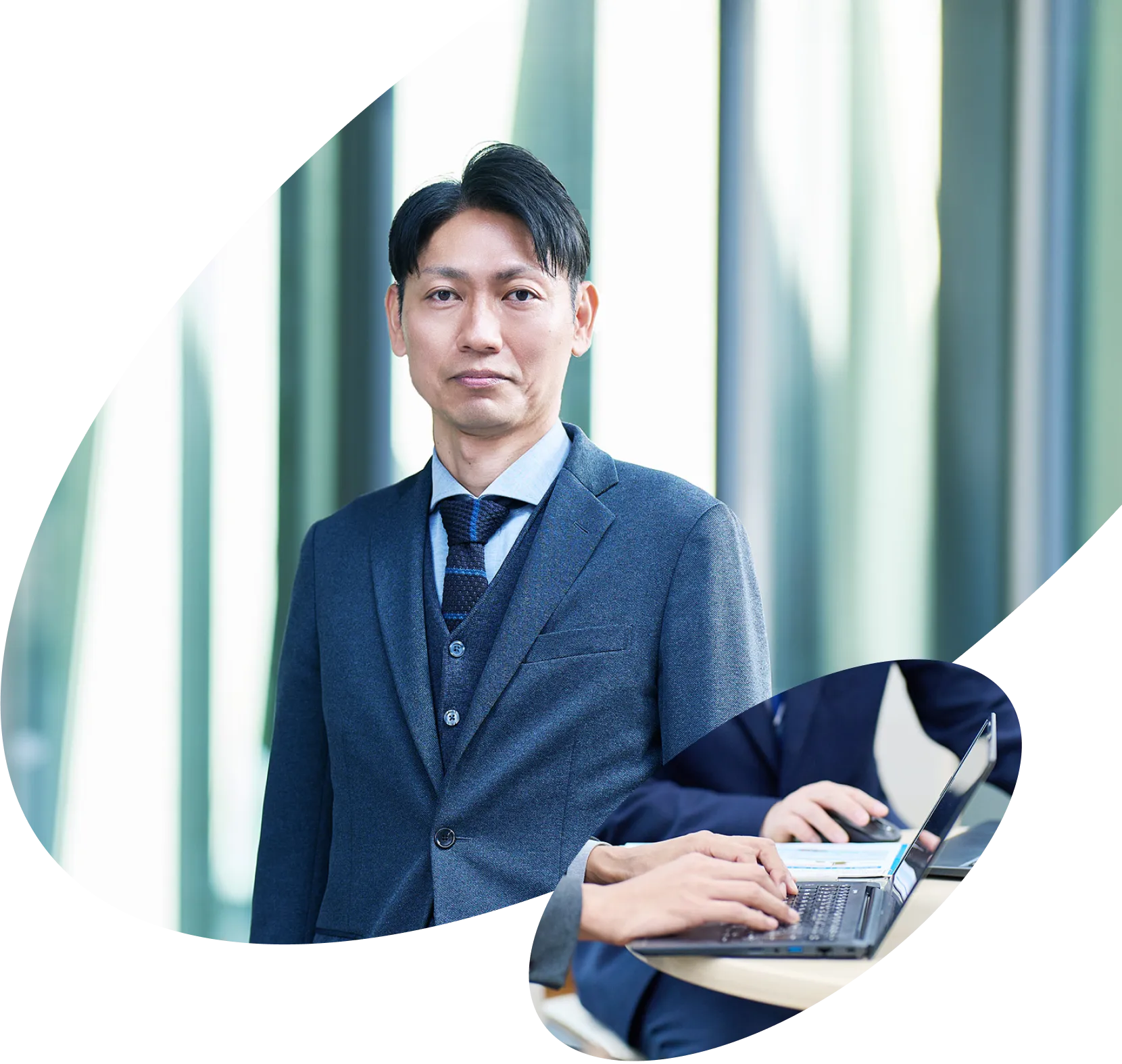 画像：大阪営業部 係長 2007年中途入社　H.F.