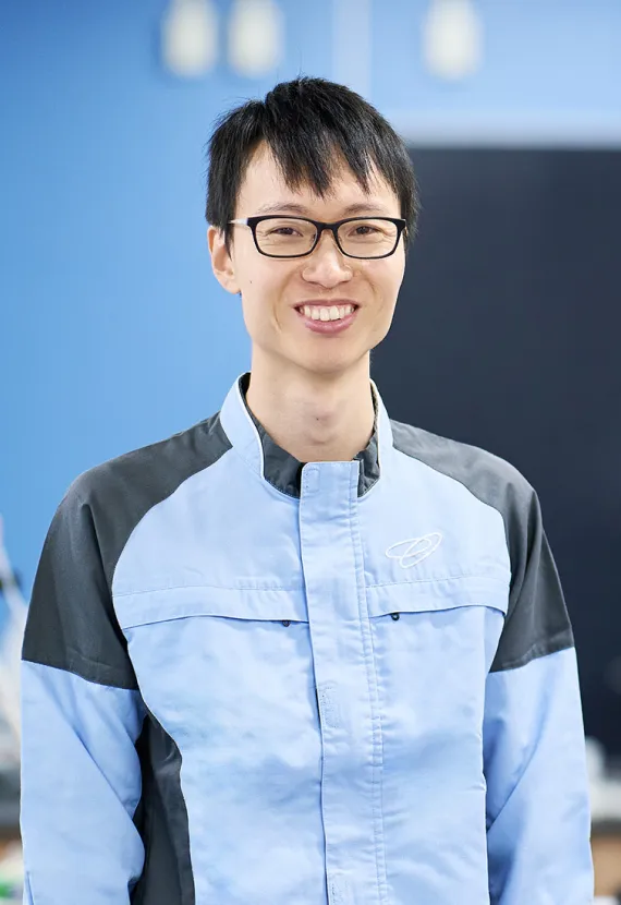 画像:研究開発部 2017年新卒入社　Y.K.