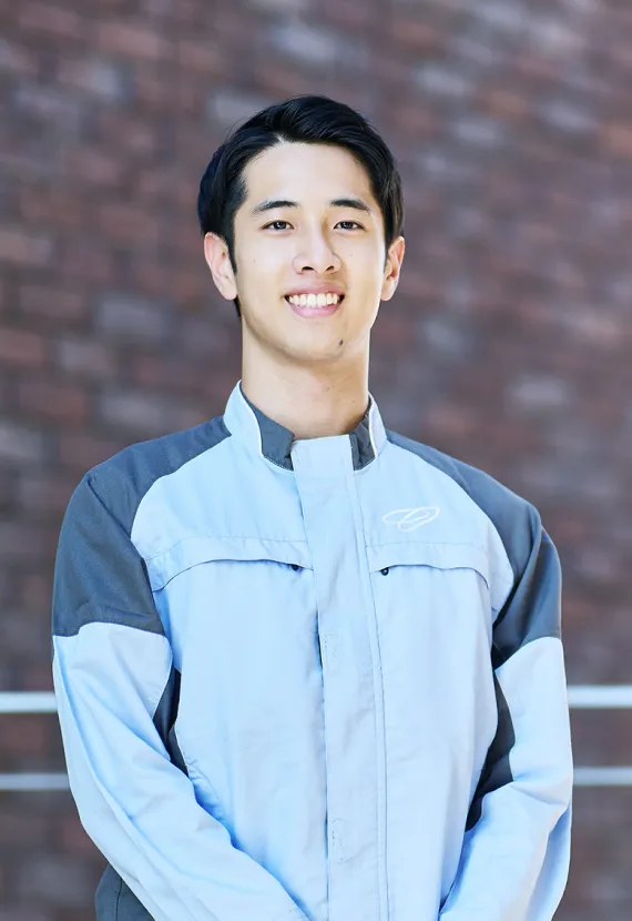 画像:三宝工場エレクトロ マテリアル課 2024年新卒入社　T.O.