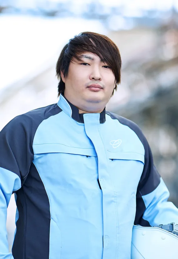 画像:泉工場ボロンマテリアル課 2017年新卒入社　A.S.